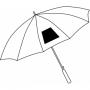 Parasol typu golf RAINDROPS, czerwony